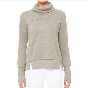 Alo Yoga “Haze” Turtleneck Sweatshirt